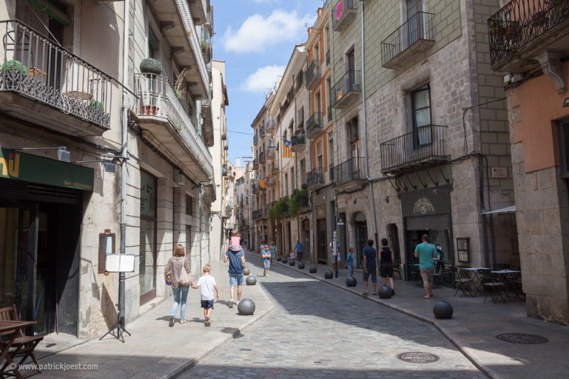 Girona Street Scene